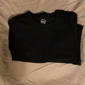Black long sleeve T-shirt